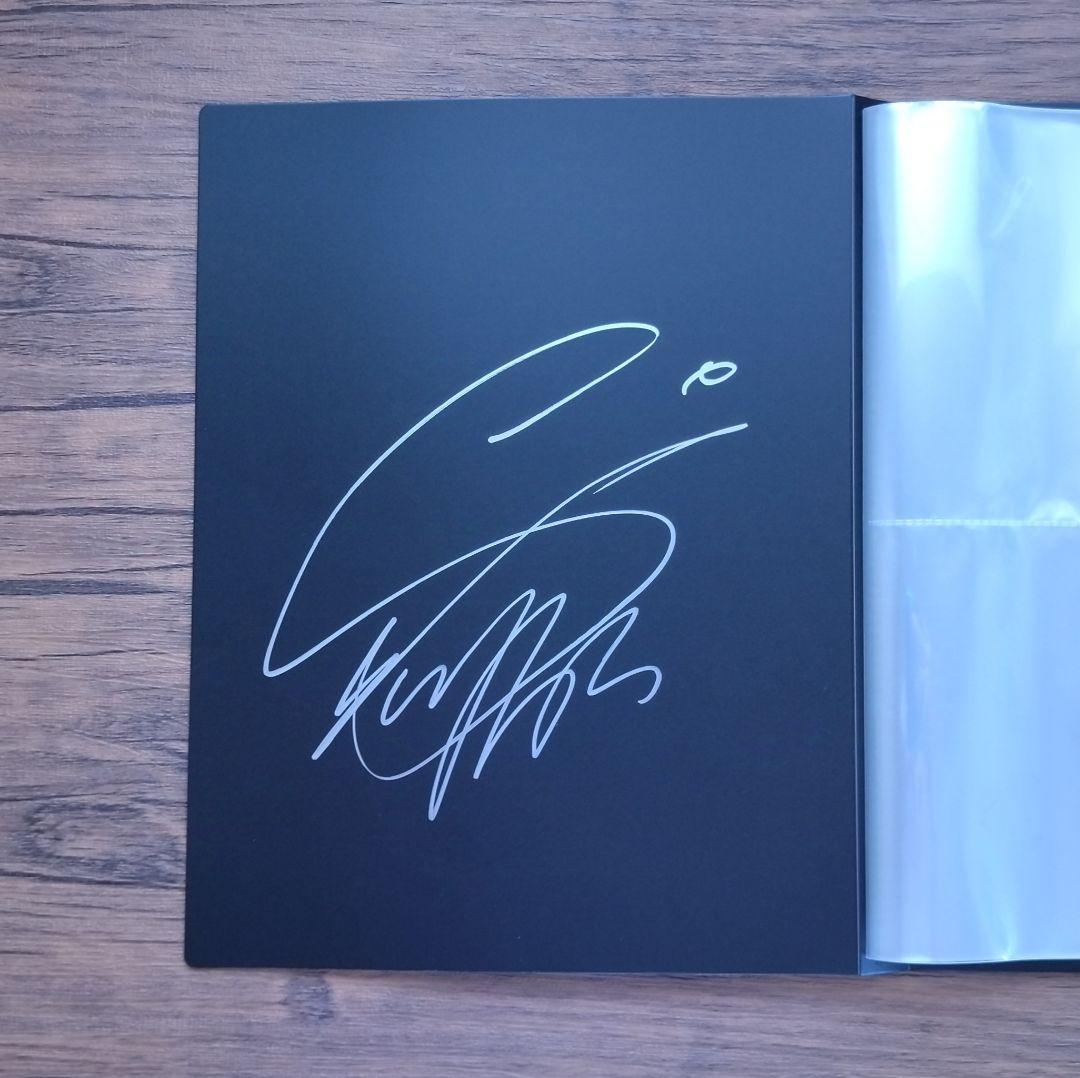 BTS JPFC FC継続特典 当選 直筆サイン入り フォトバインダー SUGA