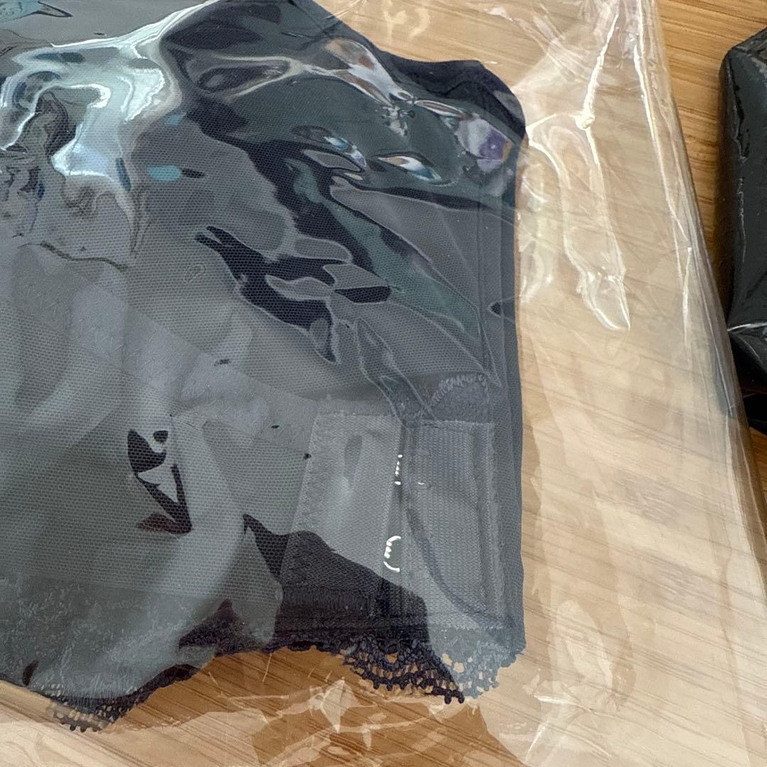 【新品】　PG ブラ Mサイズ　 ネイビー　ホワイト2点セット