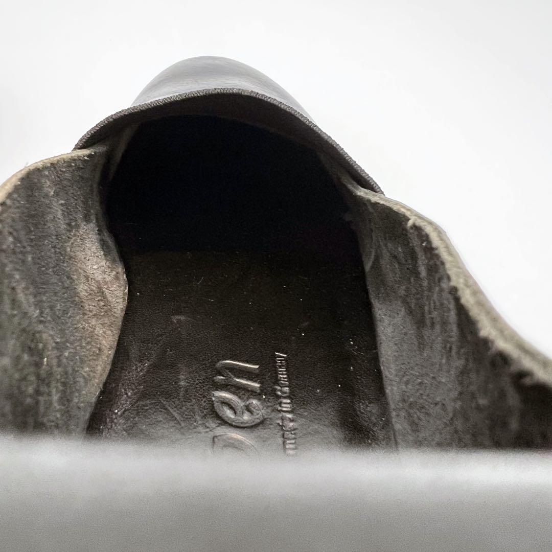 H*i様 trippen トリッペン ウェッジソール バージー 黒 レザー 36