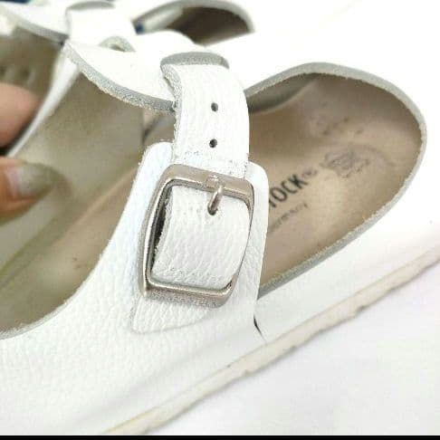 未使用級 ビルケンシュトック ティッケル Tストラップ サンダル シューズ 本革