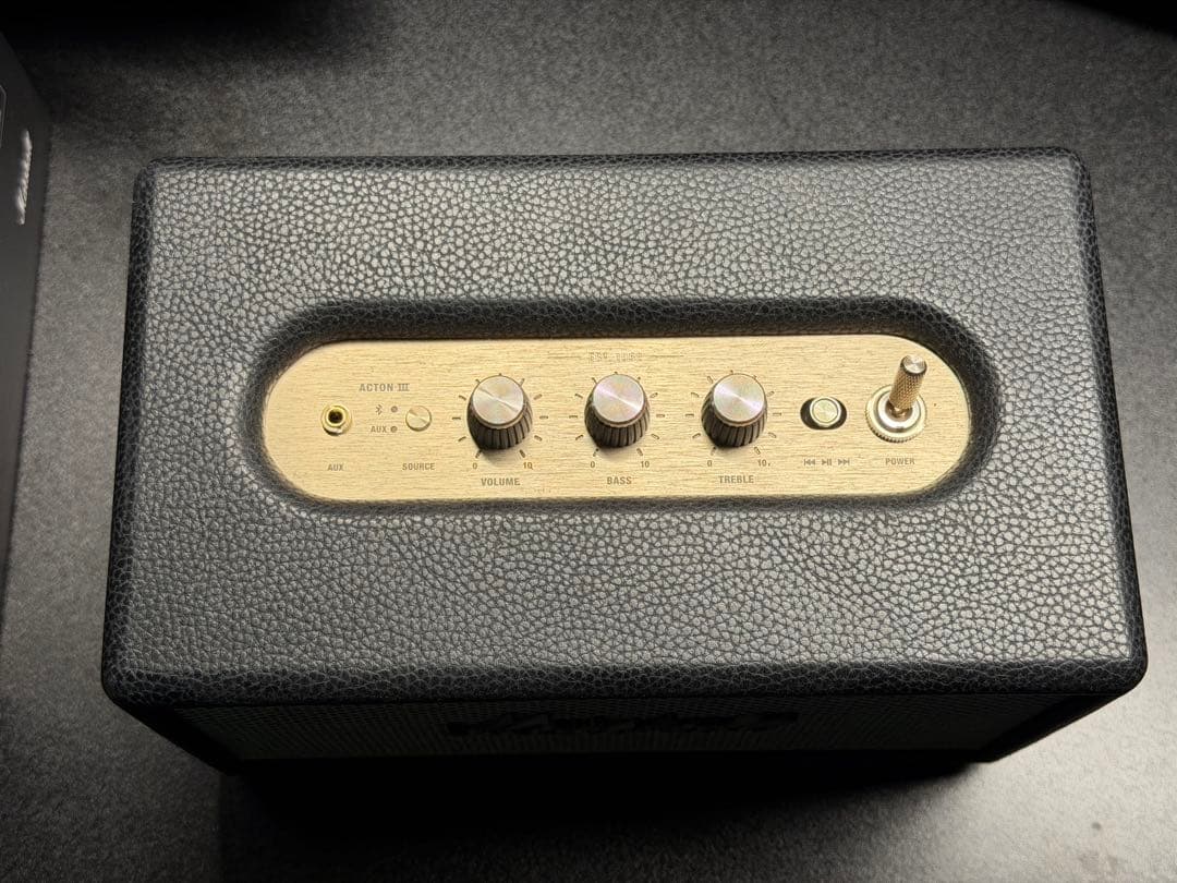 Marshall Acton 3 ワイヤレススピーカー ブラック