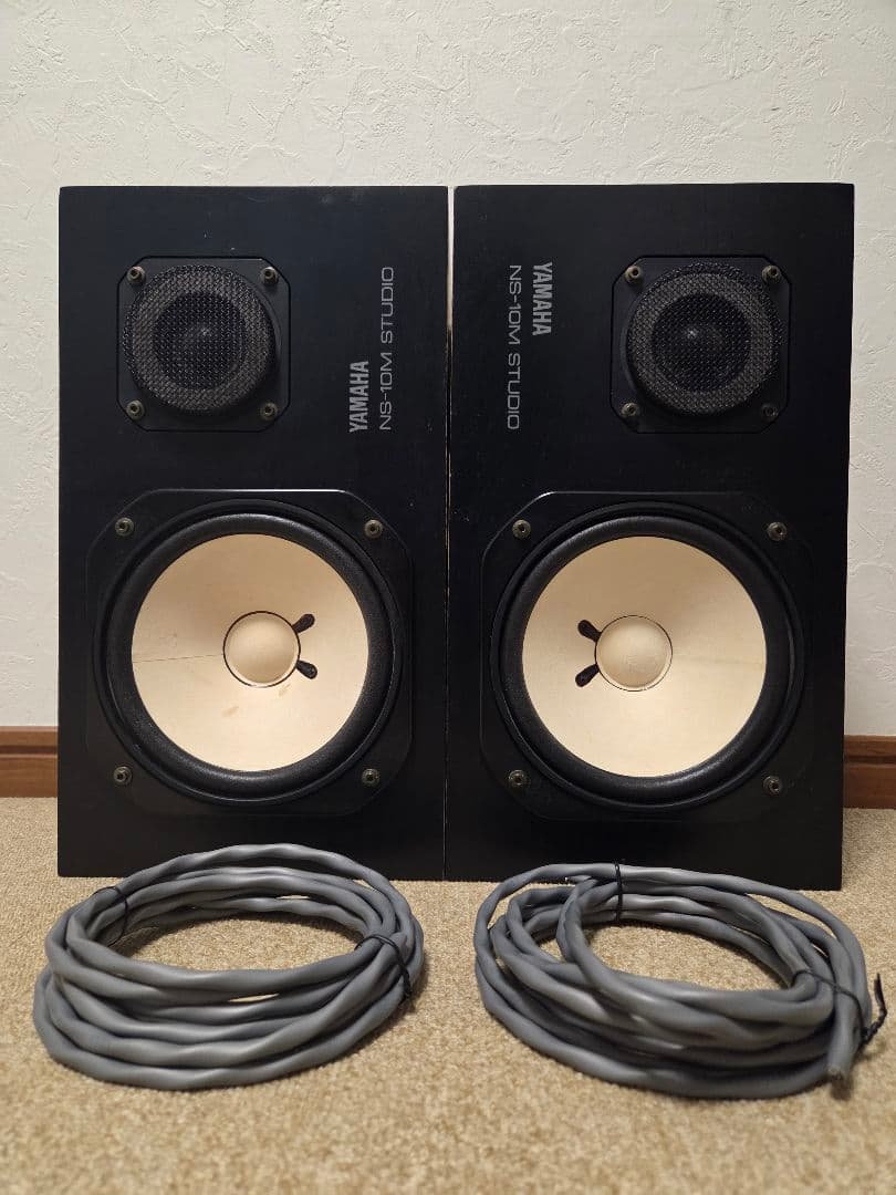 【希少】YAMAHA NS-10M STUDIO オリジナル ケーブル・取説付属