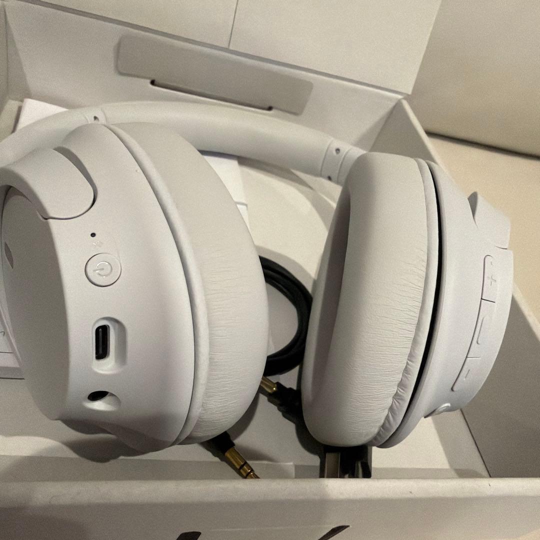 SONY ワイヤレスヘッドホン ホワイト