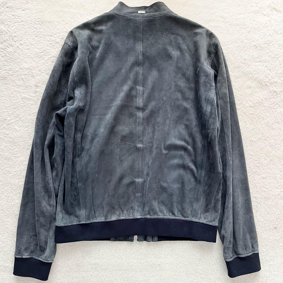HERNO ヘルノ ゴートスエード ジップアップ ブルゾン ジャケット