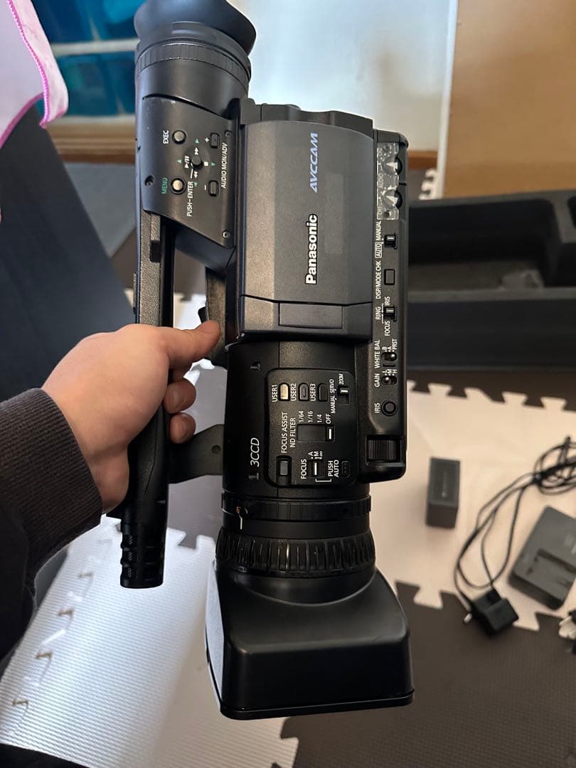 カネキ Panasonic AG-hmc155ビデオカメラ 本体