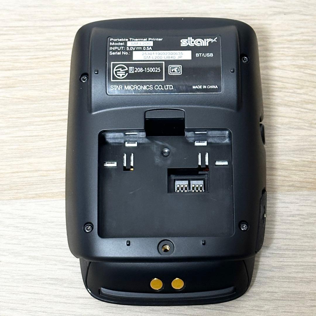 付属品完品✨ STAR SM-L200 STAR スター精密 モバイルプリンター