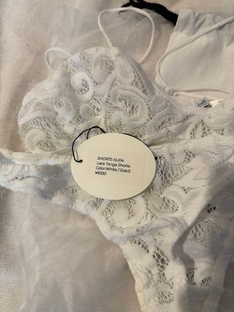 【値下げ中16444→15555】draw lace bra shorts 巾着