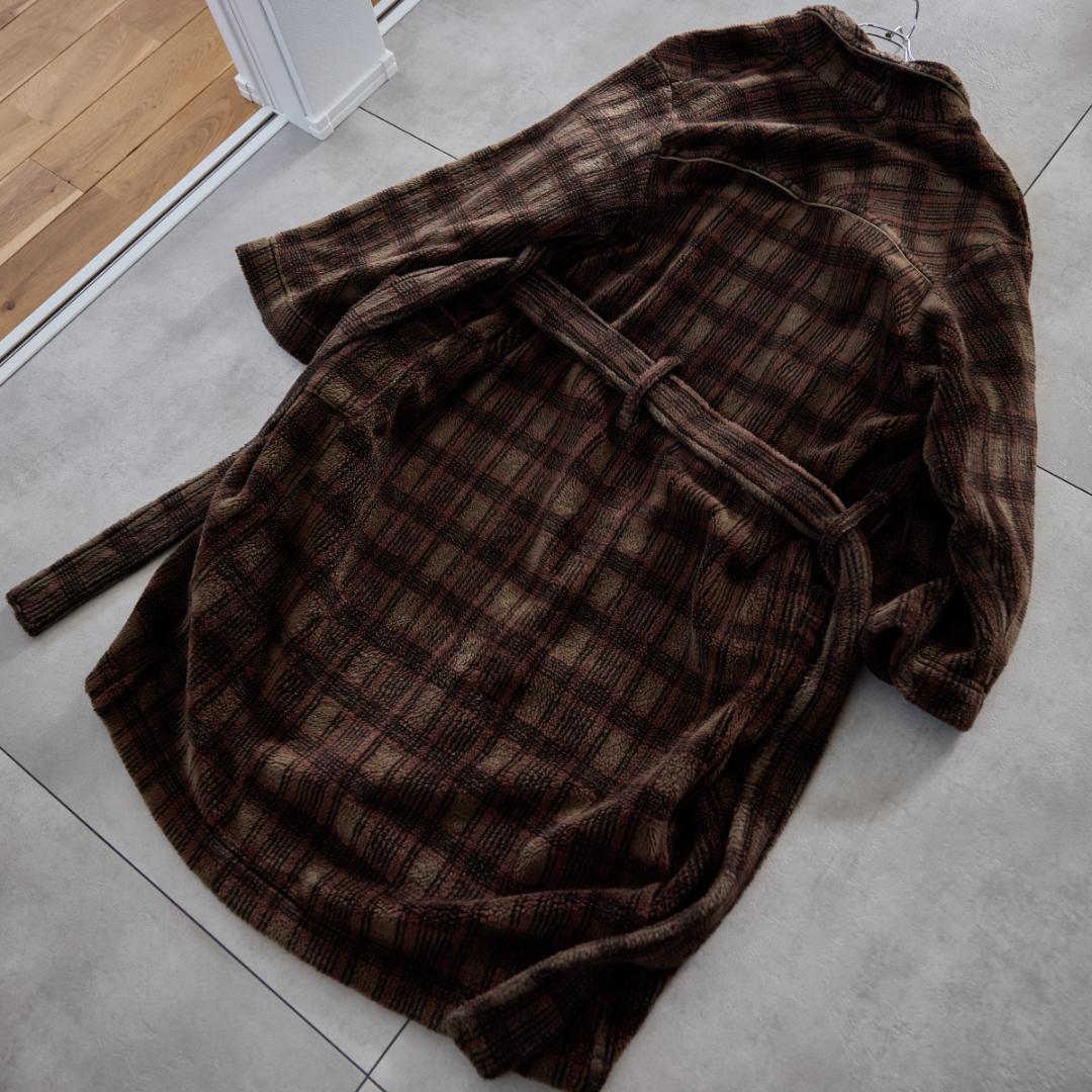 ゴ*ラ様 激レア ORVIS USA製 ガウンコート ブラウンチェック オービス