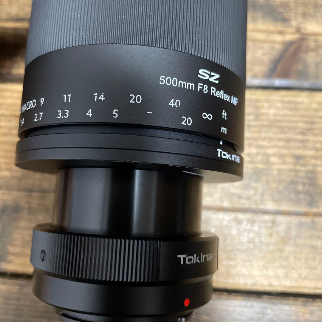 Tokina 500mm F8 Reflex MF レンズ