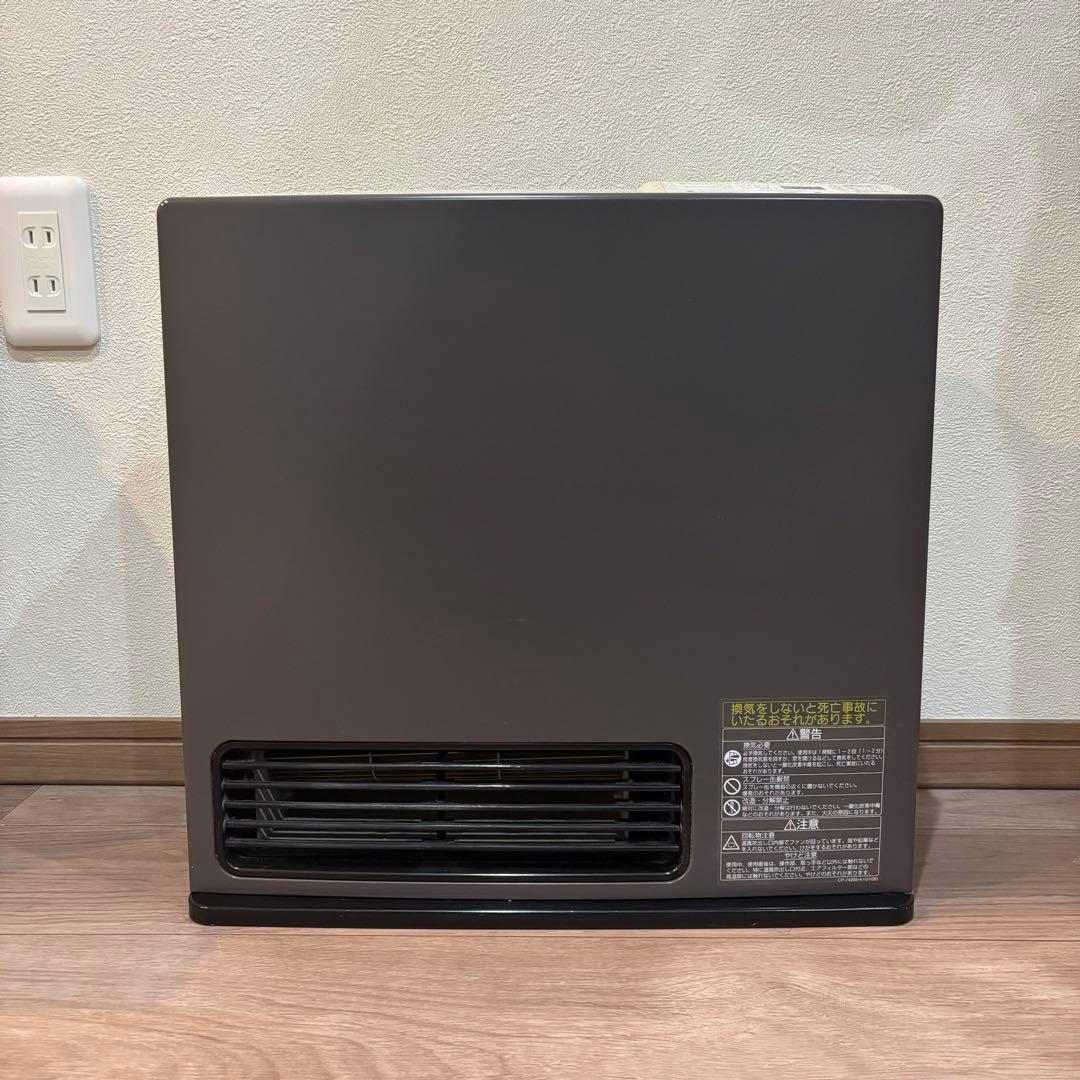 動作確認済　リンナイガスファンヒーター RC-K4001E-1 都市 3mホース