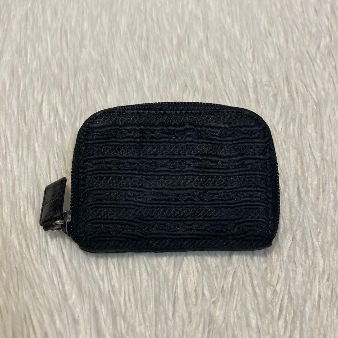 本日限定　PRADA プラダ　ケース　小銭入れ　小物　黒　ナイロン