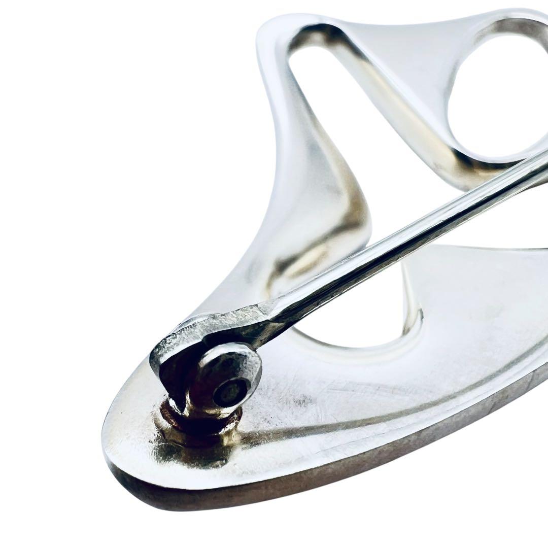 美品✨ジョージジェンセン　325 ヘニングコペル　シルバー　ピンブローチ