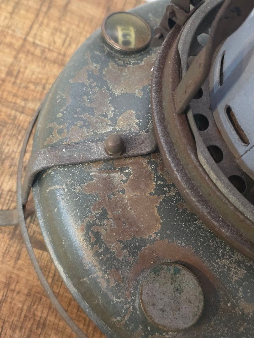 さ*ん様 激レア美品　 アラジンストーブ　8型 　ブルーグレー捻りフレーム