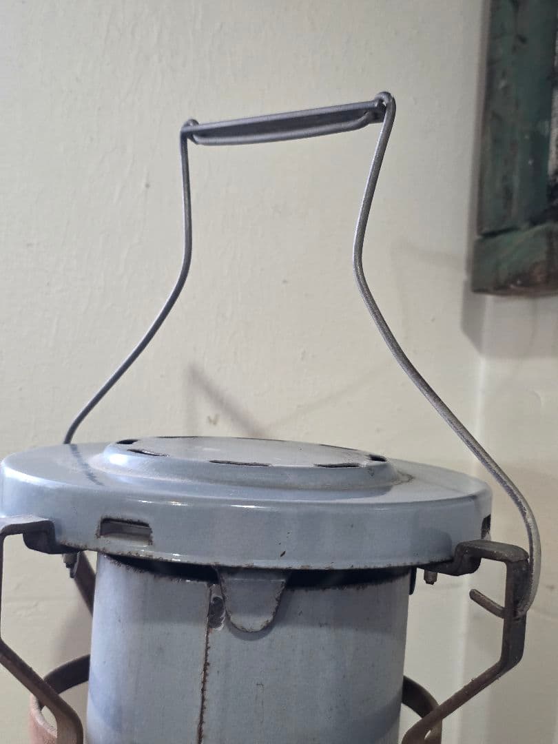 さ*ん様 激レア美品　 アラジンストーブ　8型 　ブルーグレー捻りフレーム