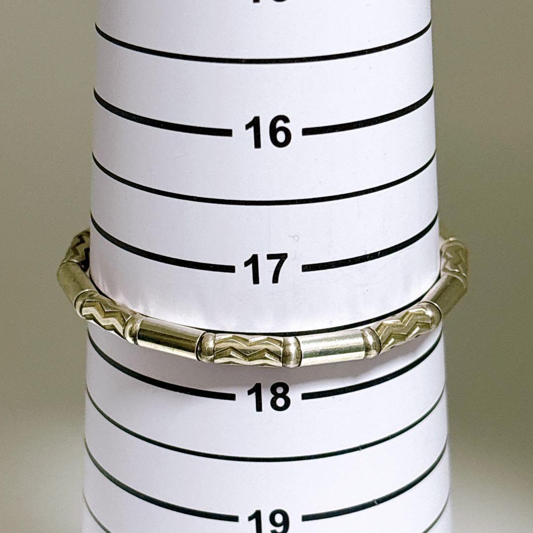 【美品】19.5cmティファニー アズテック ブレスレット ドイツ製 925