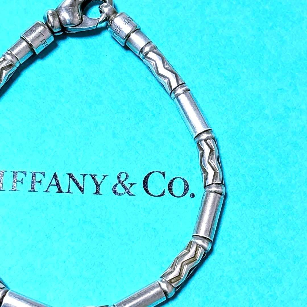 【美品】19.5cmティファニー アズテック ブレスレット ドイツ製 925