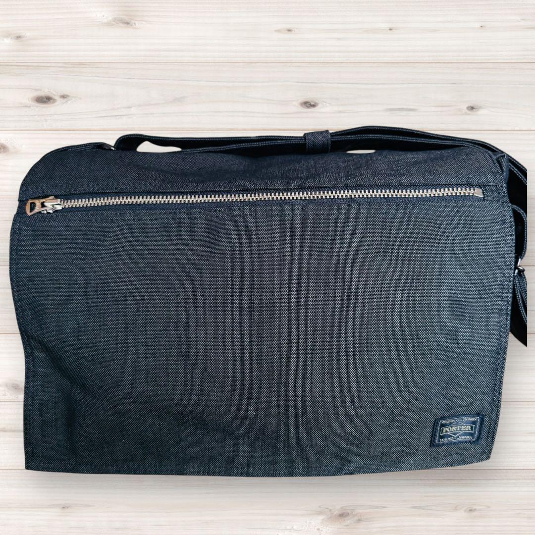極美品 PORTER ポーター SMOKY スモーキー ショルダーバッグ