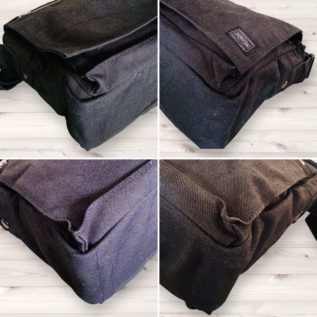 極美品 PORTER ポーター SMOKY スモーキー ショルダーバッグ