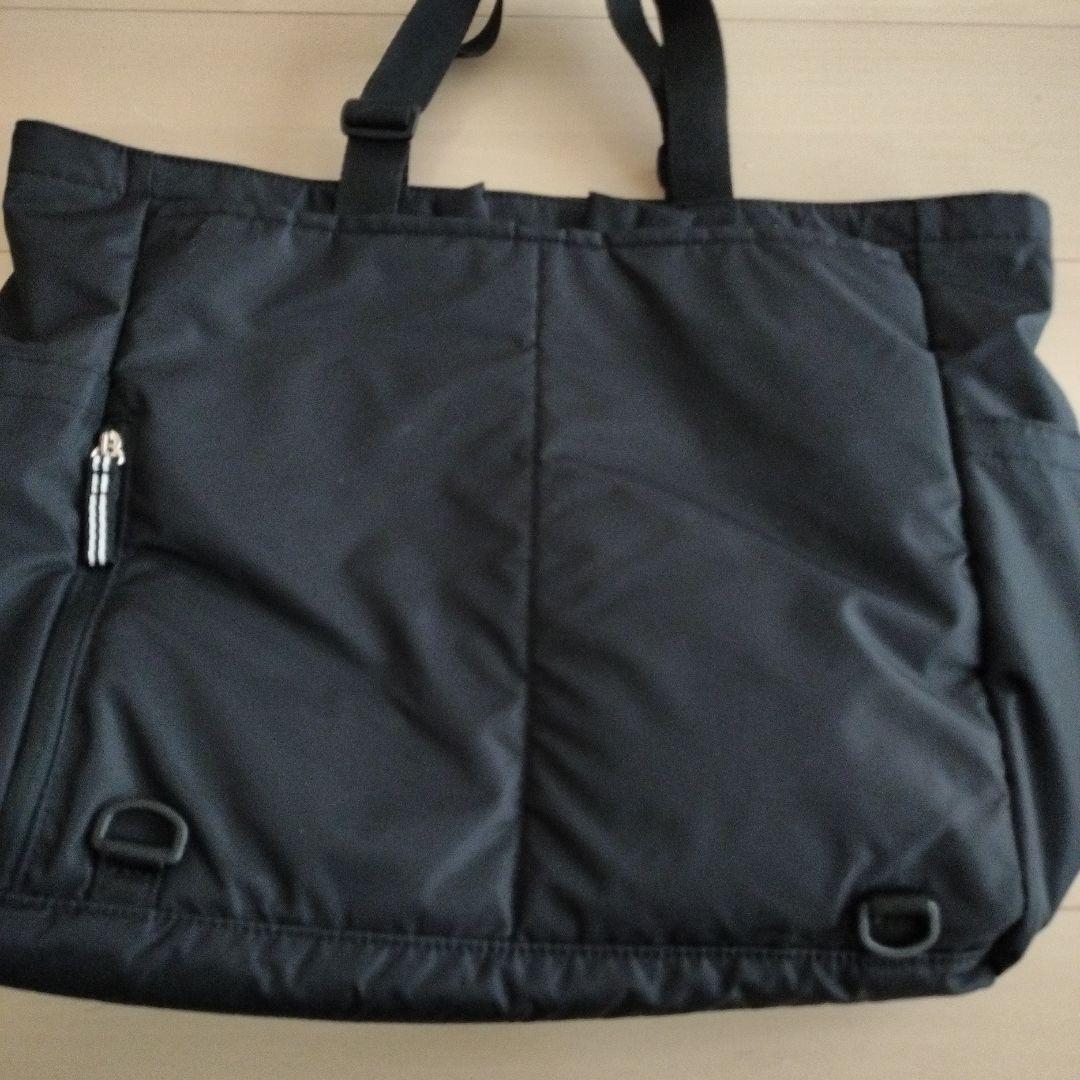 agnès b. ブラック トートバッグ