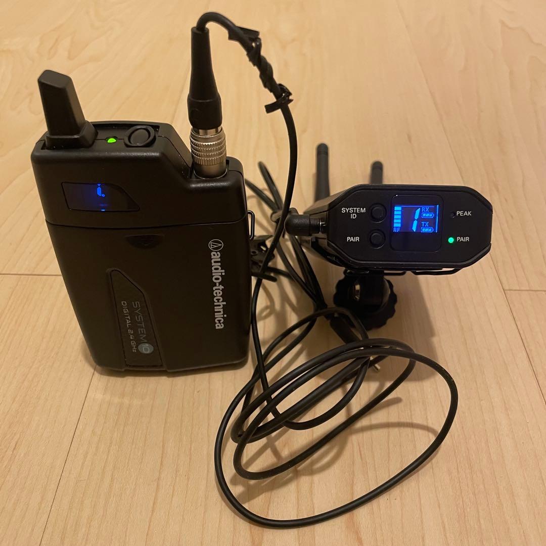 オーディオテクニカ ATW-1701/L ラベリアマイクロホン カメラマウント