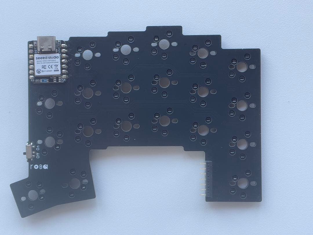 【半田付け済】roBa v3 基板のみ