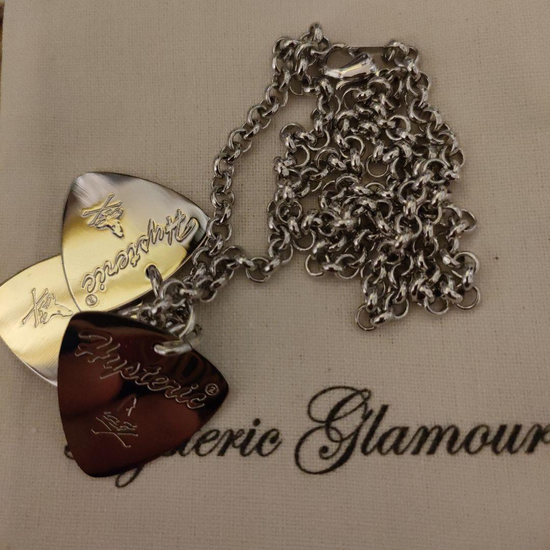 ★新品★HYSTERIC GLAMOUR 3連 ピック ネックレス