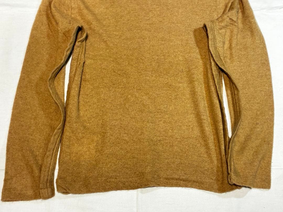 【PLUs】COMME des GARÇONS EGキャメルニット