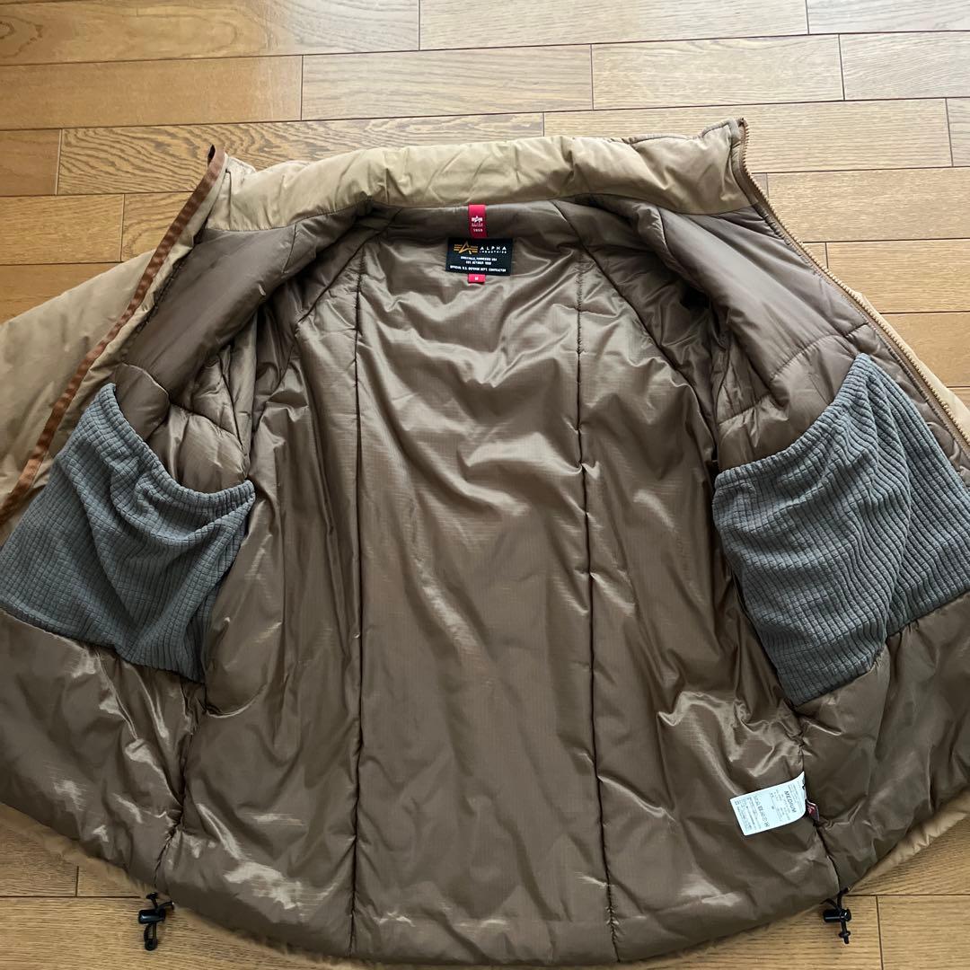 最終価格ALPHA ハッピージャケット　M コヨーテ　プリマロフト　LEVEL7