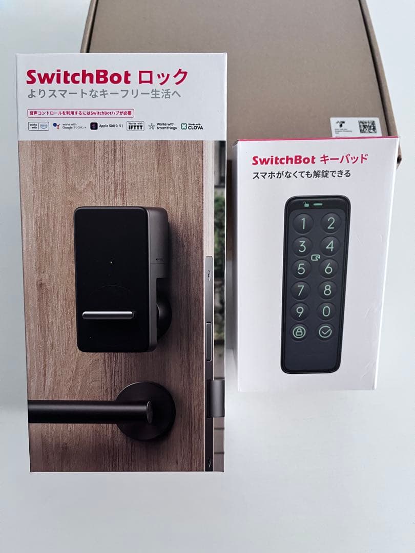 新品未使用SwitchBot スマートロックとキーパッドセット