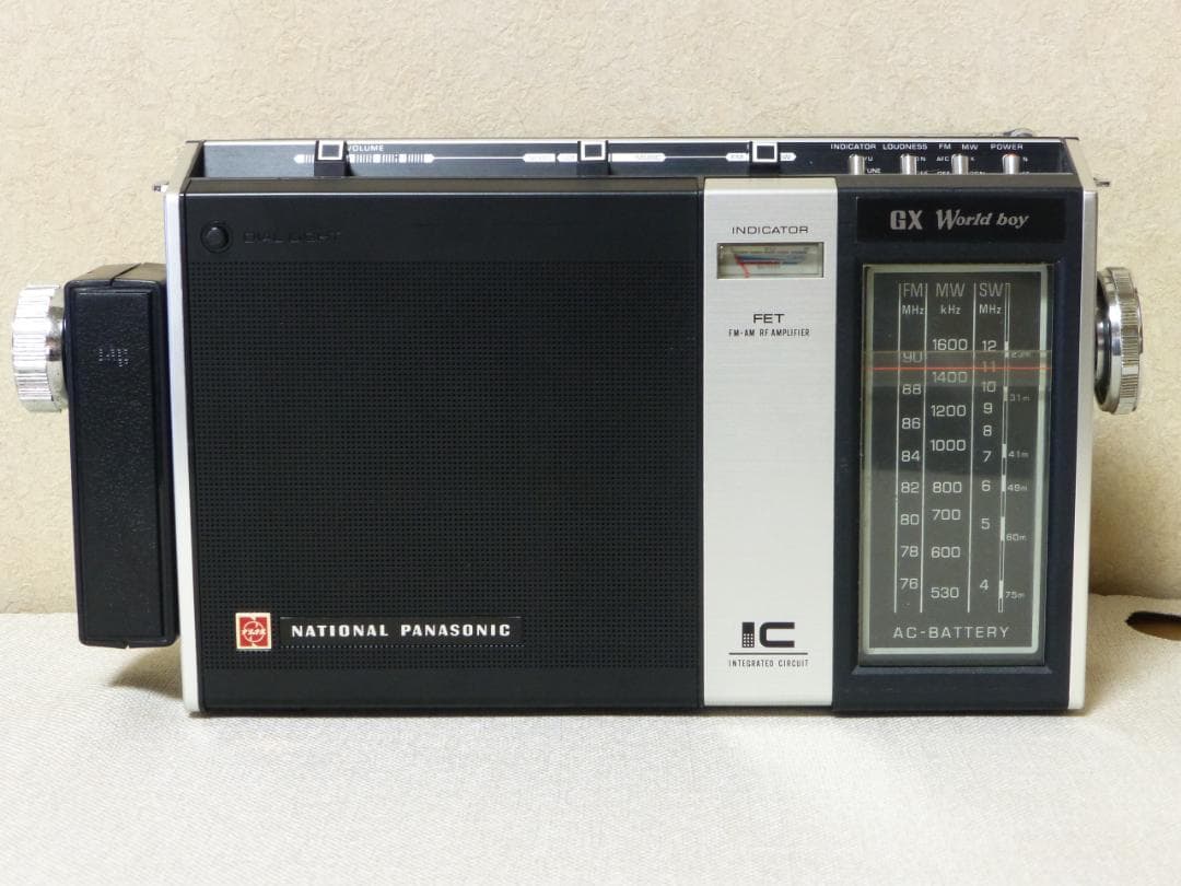 National 　ナショナル　RF-858　ワールドボーイ　美品　中古　希少