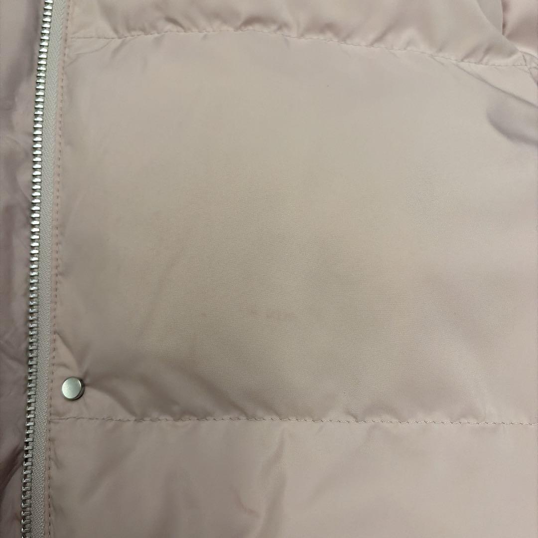 セルフォード　フードリボンロングダウンコート　ピンク　サイズ38（M相当）