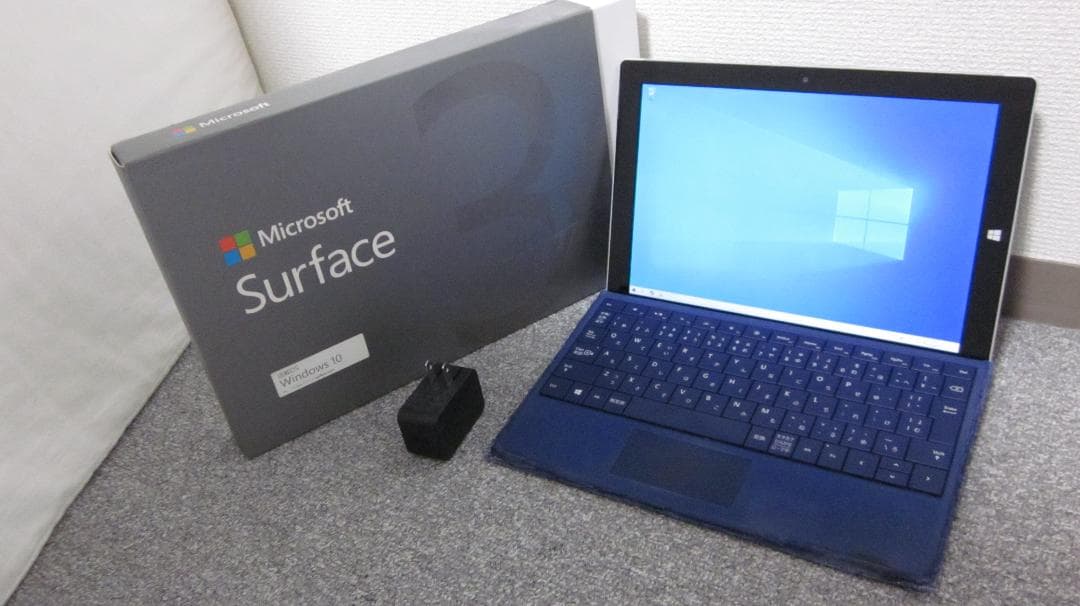 Microsoft Surface 3 本体 + タイプカバー + 充電器