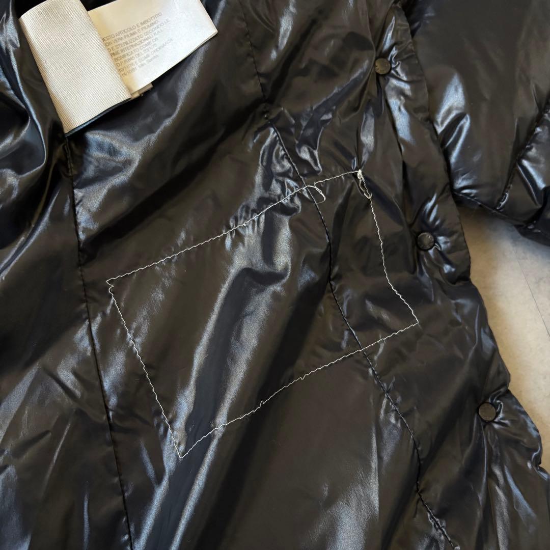 【ベルト完備】MONCLER MEINAダウンジャケットロング丈　ブラック　00