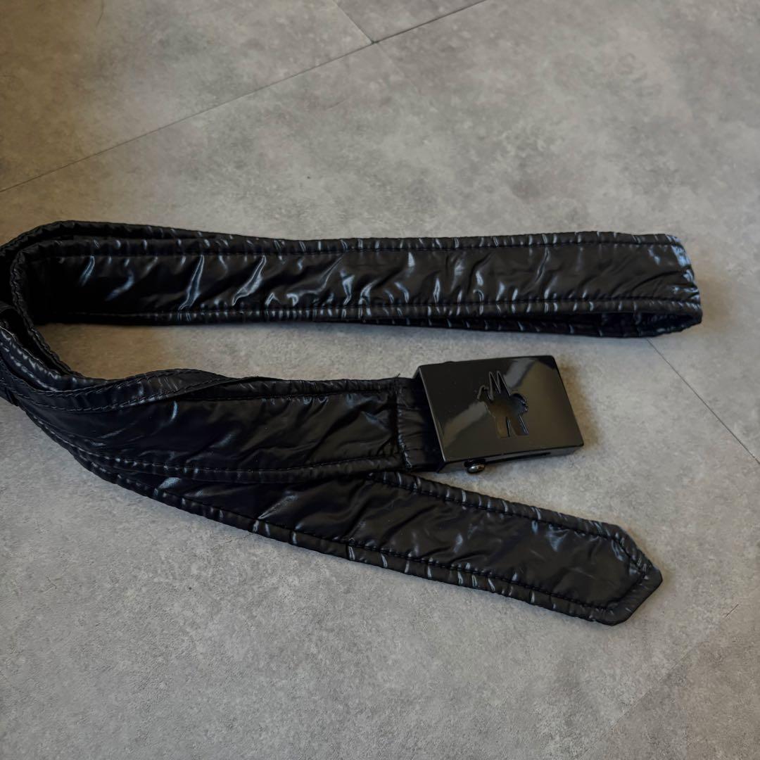 【ベルト完備】MONCLER MEINAダウンジャケットロング丈　ブラック　00