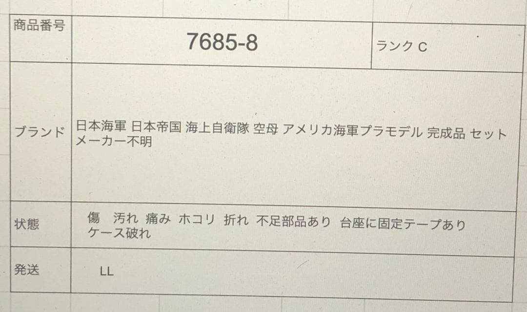 日本海軍 日本帝国 海上自衛隊 空母 アメリカ海軍プラモデル 完成品 セット