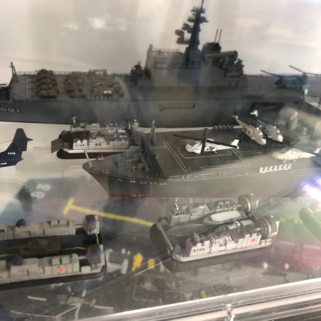 日本海軍 日本帝国 海上自衛隊 空母 アメリカ海軍プラモデル 完成品 セット