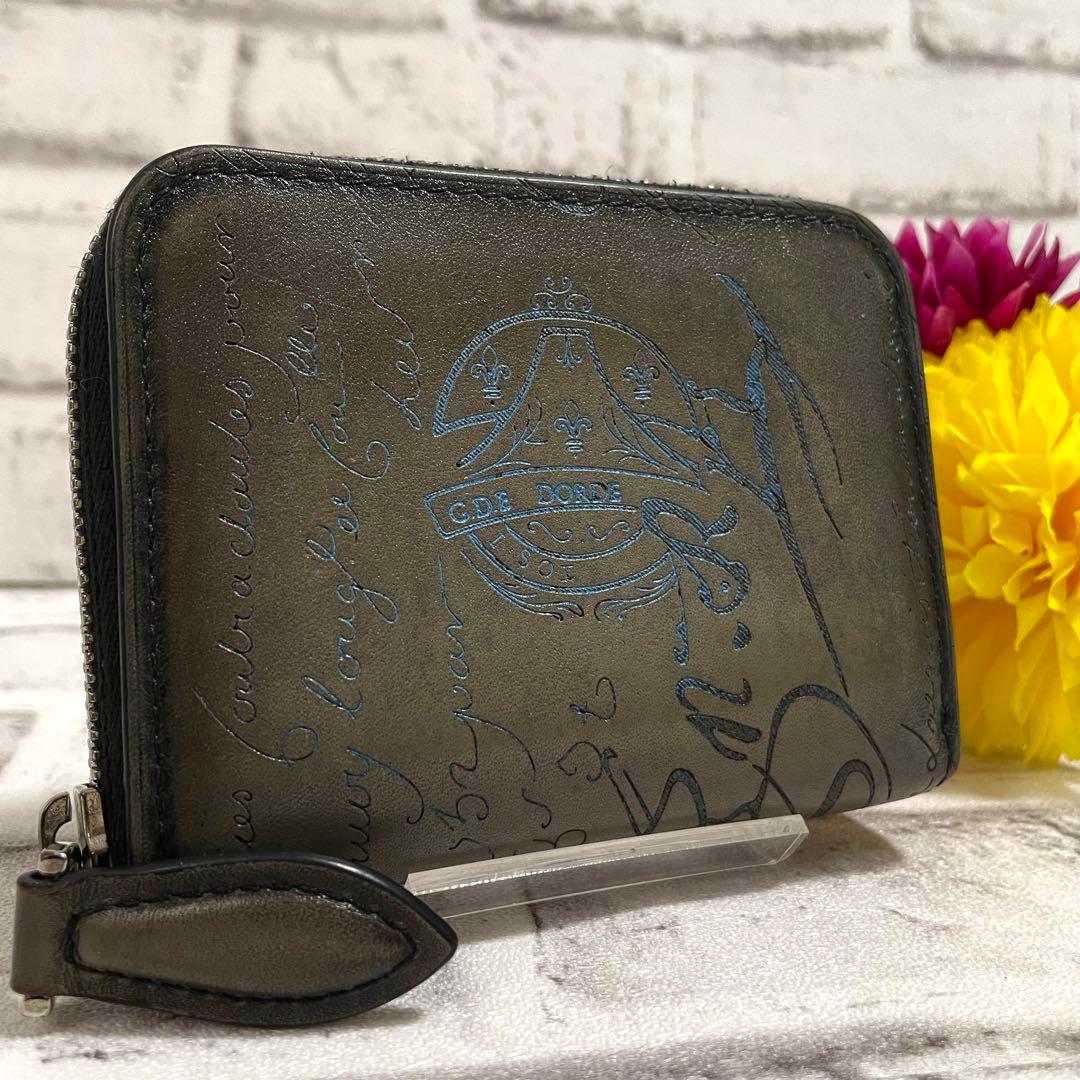 現行モデル✨極美品　ベルルッティ　ケース　ワパ　カリグラフィー　財布