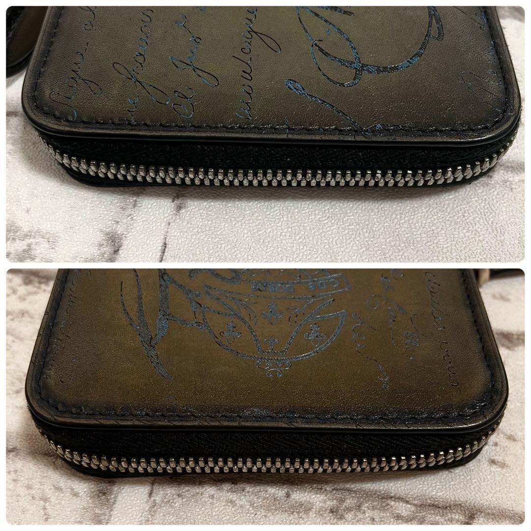 現行モデル✨極美品　ベルルッティ　ケース　ワパ　カリグラフィー　財布