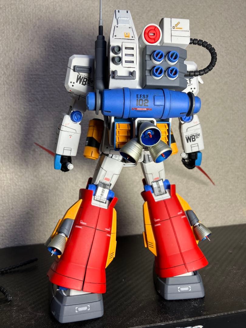 c*0様 MG パーフェクトガンダム　塗装改修
