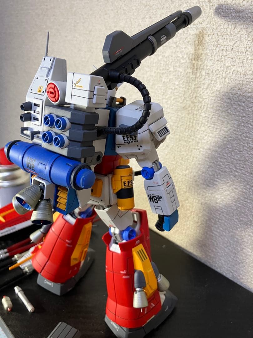 c*0様 MG パーフェクトガンダム　塗装改修