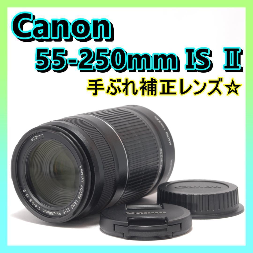 ⭐️手ぶれ補正レンズ⭐️Canon EF-S 55-250mm IS　望遠レンズ
