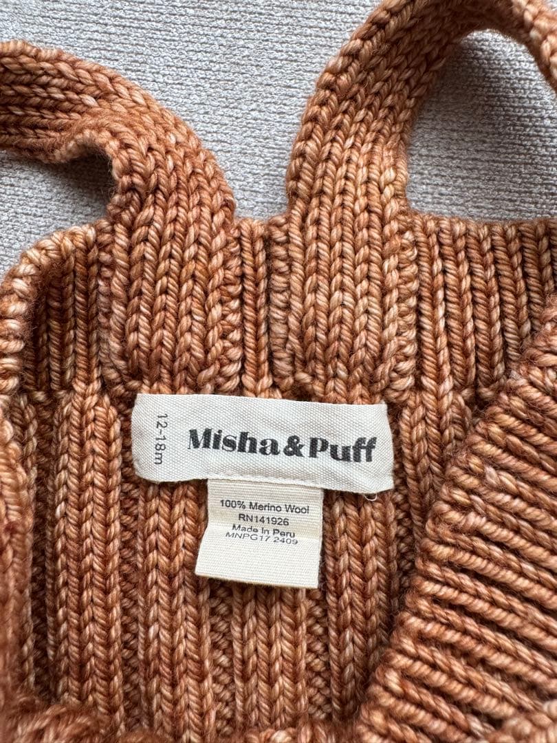 m*i様 Misha&Puff Baby ロンギース12-18m ローズゴールド