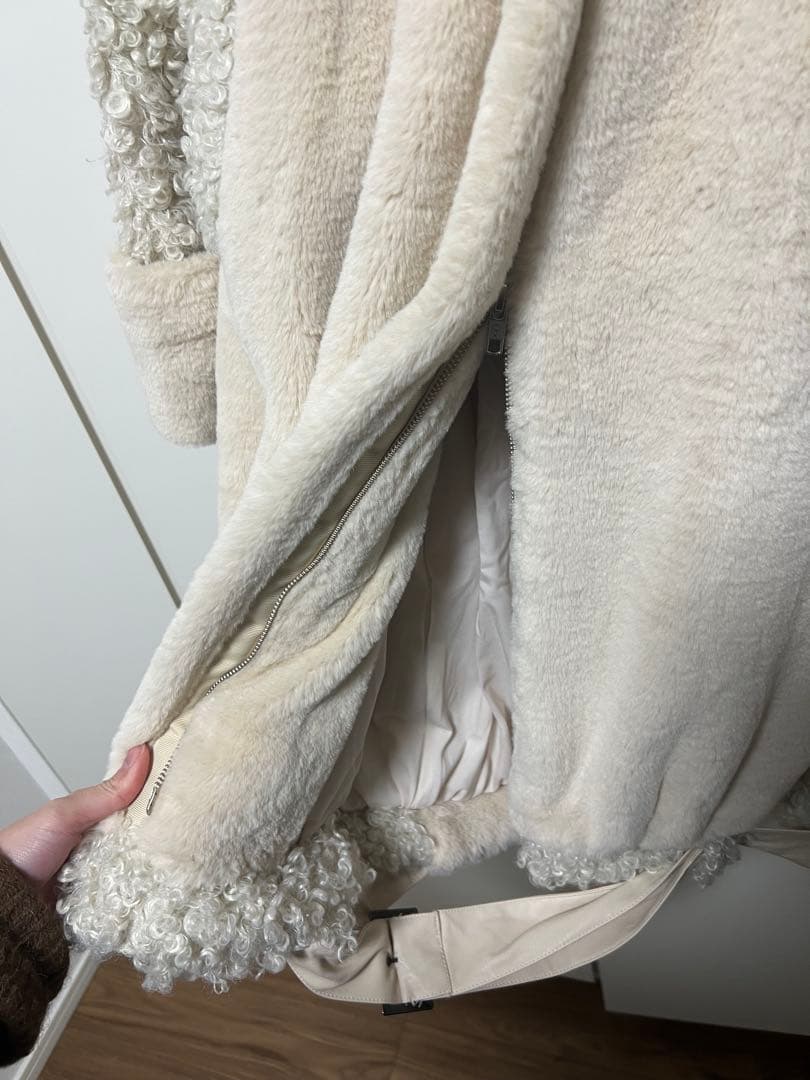 ラベルエチュード ボア ファー コート