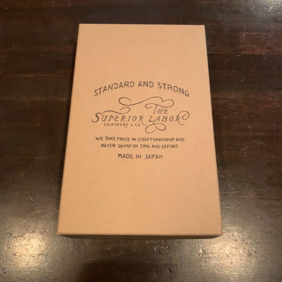 新品箱入りシュペリオールレイバー iPhoneX レザーケース黒 コードバン