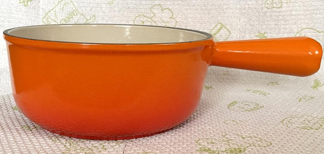 LE CREUSET 18cm片手鍋 未使用 オレンジ ル・クルーゼ ソースパン