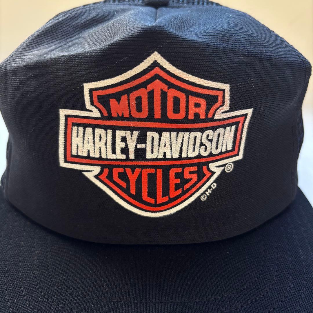 ビンテージ ハーレーダビッドソン キャップ USA製 アメリカ製 B&S 帽子