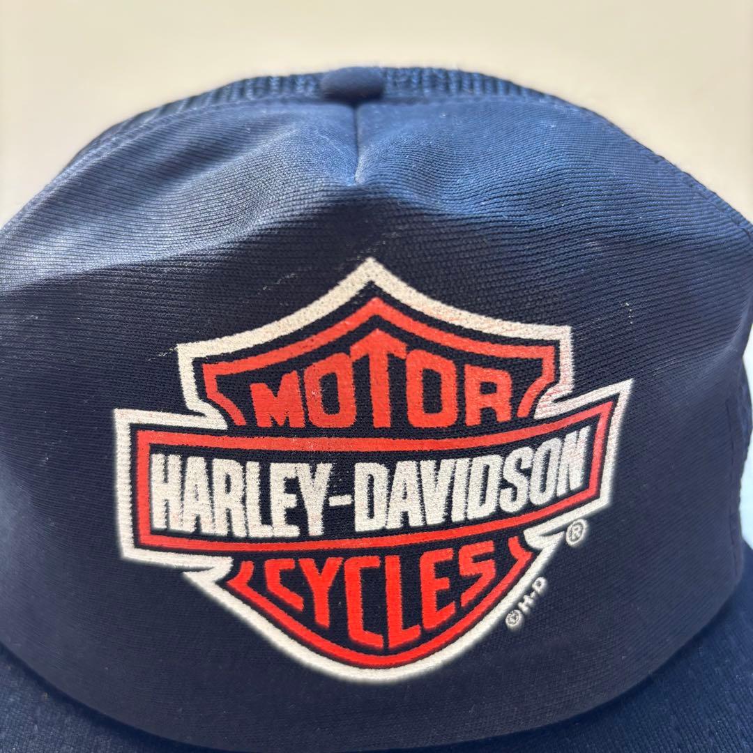 ビンテージ ハーレーダビッドソン キャップ USA製 アメリカ製 B&S 帽子