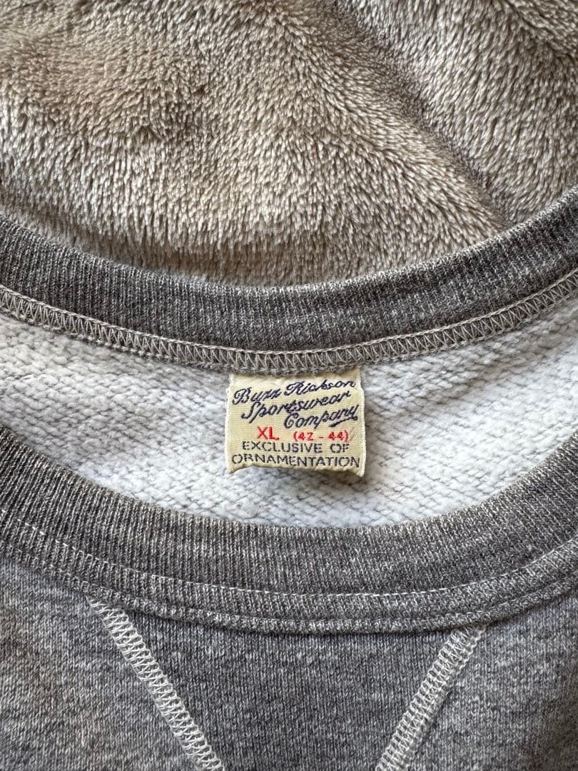 BUZZ RICKSON バズリクソン スウェット　XL（42-44）