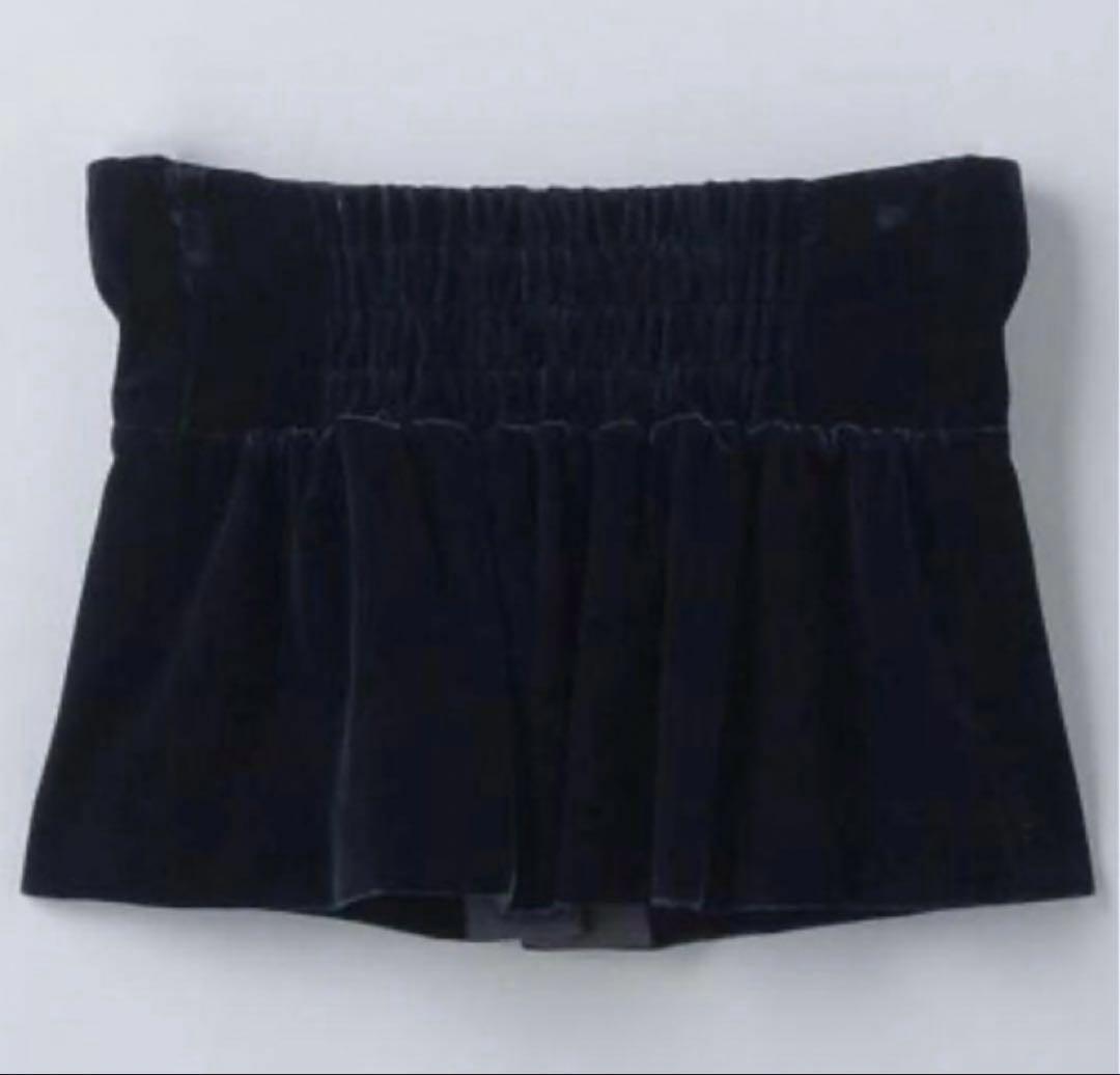 6(ROKU) ベロア ビスチェ