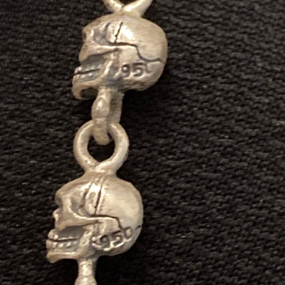 シルバー 950 ヴィンテージ silver ブレス 31.5g 銀 925